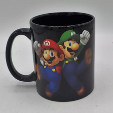 SUPER MARIO BROS - Mario & Luigi Black Mug Loot Crate Exclusive. New Boxed