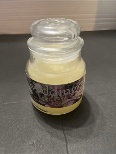 Yankee candle wedding day rare - candle,