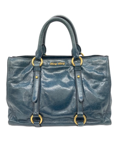 Miu leather handbag - miu,