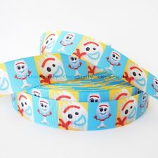 Per Metre - Forky - Toy  Story- 22mm - Printed Grosgrain Ribbon/Cake/ Bow /Craft