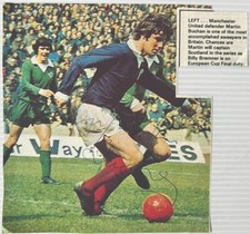 Martin Buchan Autographed