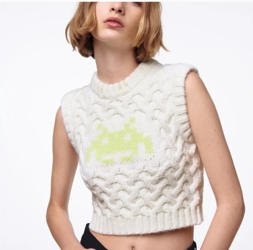 Bnwot zara knit vest space - knit,