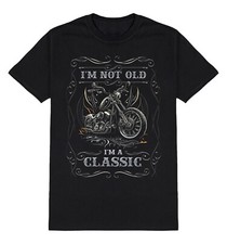 Mens Biker Chopper T-Shirt Im