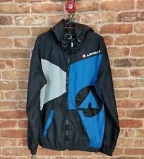 Airwalk Windbreaker Outdoor Jacket Cagoule Anorak with Hood Black XS