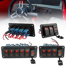 2/3/4/5 Gang Red LED Light