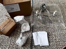 Argos BHS Manon Wall Light Chrome/Clear 130/6411