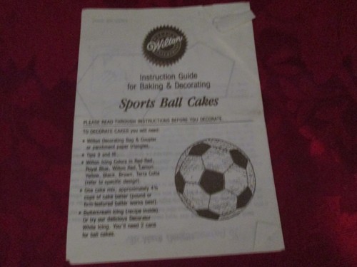 Wilton cake instructions for