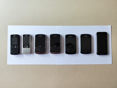 Mobile phones x blackberry - phones,