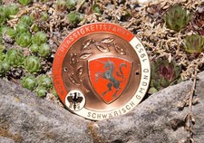 VINTAGE ENAMEL AUTOMOBIL CAR