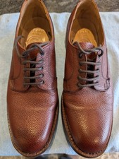CHEANEY STOUR 'C'  BURGUNDY  GRAIN LEATHER VELDTSCHOEN CONSTRUCTION, UK 8.5  F