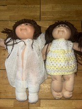 2 x Vintage Cabbage Patch Kids Dolls 1978 1982
