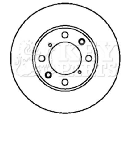 Key parts kbd4092 rear brake - parts,