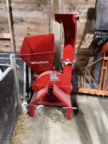 Compact tractor wood chipper - ,
