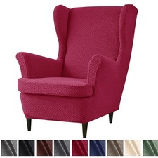 Wing Chair Cover Stretch