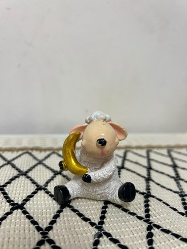 Cute sheep figurine - cute,