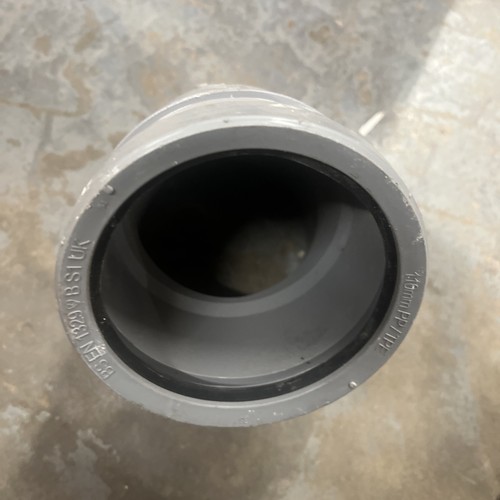 Osma grey soil pipe bend - 10, x