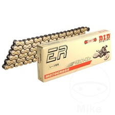 DID NZ3 Chain Gold & Black 420 Pitch 126 Links Fits Malaguti Drakon 50 2007-2008