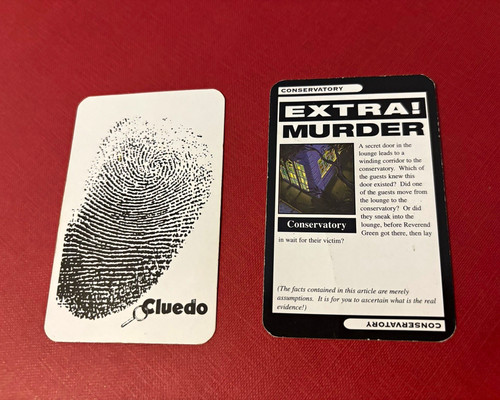 Cluedo conservatory - cluedo,