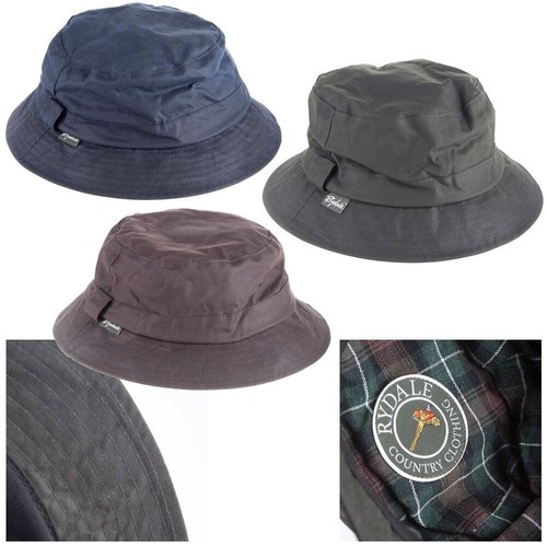 Waxed cotton bush - bush, hat