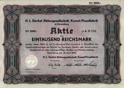 Sterkel comet brush - h.l.,