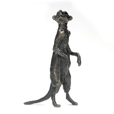 Bronze Meerkat Sculpture