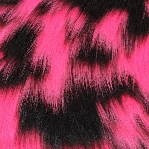 Long haired faux fur - long,