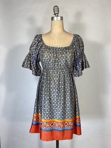 Vintage 1970 geo pattern - geo,