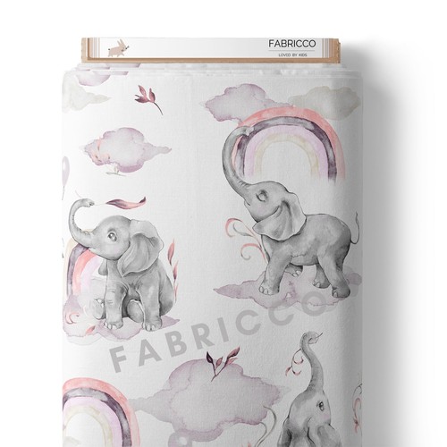 Pink safari cotton - cotton, fabric