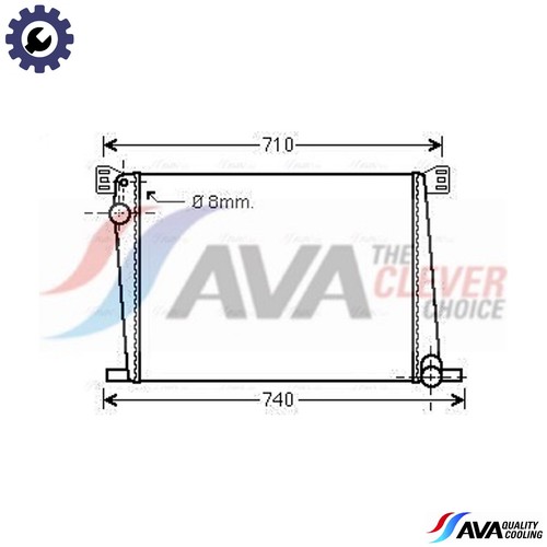 Radiator engine cooling - radiator,