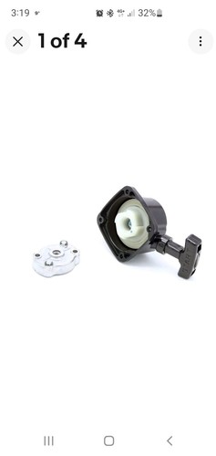 Plastic pull starter fit - pull,
