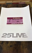 George Michael The Final Two Programme & Ticket Rare White Cover UK Tour