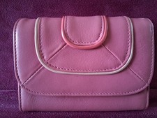 Tula Pink Small Leather Purse.