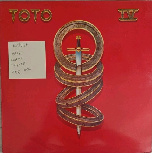 Toto vinyl record vg - ​toto,