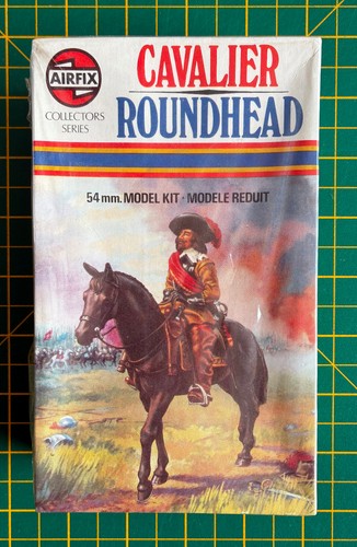 Airfix 54mm cavalier roundhead - airfix,
