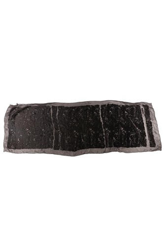 Gucci black silk scarf - silk,