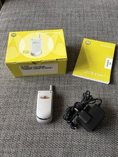 Motorola V150 Boxed Very Rare Collectible Retro Flip Mobile Phone VGC No Battery