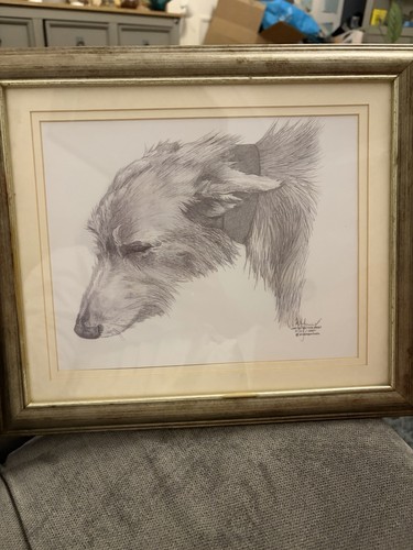 Lurcher limited edition print - lurcher,