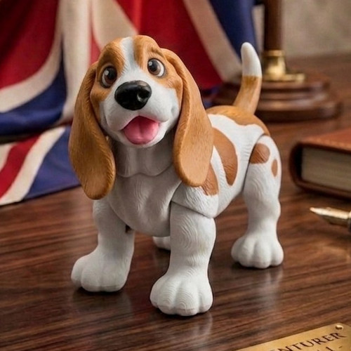 Premium figure basset hound - premium,