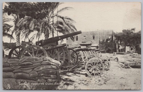 Ww1 captured turkish guns - captured,