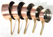 Vintage French Copper Saucepan