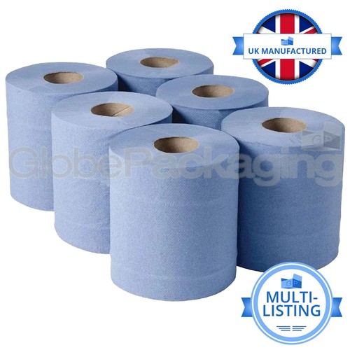 Blue ply embossed centrefeed - ply,