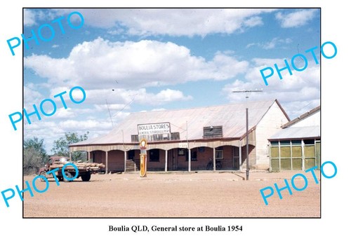 Old large photo boulia - photo,
