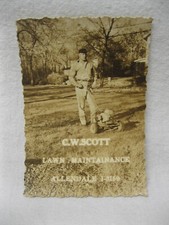 Antique lawnmower photo - lawnmower,