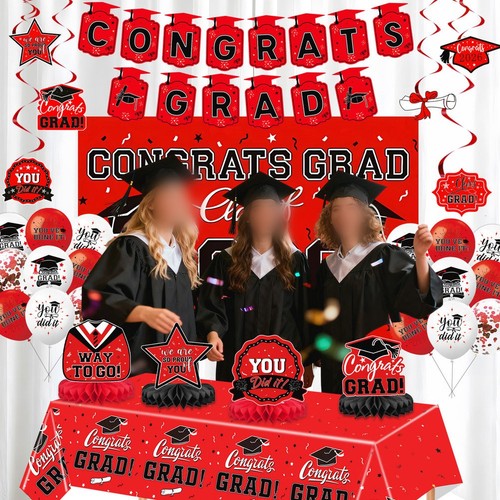 Graduation decoration set for - graduation,