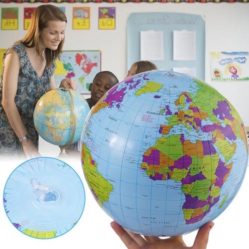 40cm inflatable world globe - 40cm,