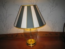 Laura Ashley glass table lamp