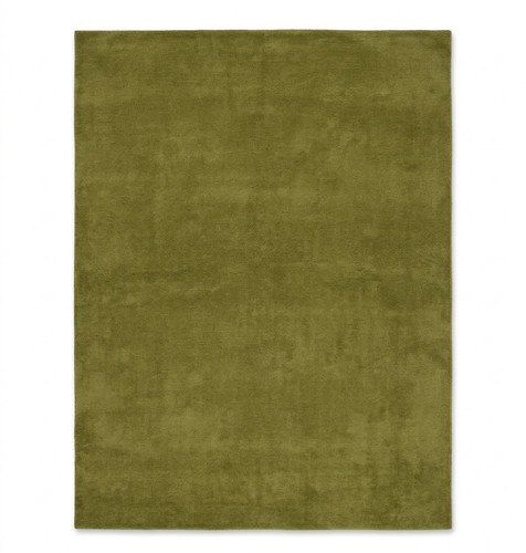 Olive green wool rug 8x10 - olive,