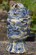 ART POTTERY NOT FOR THE FEINT HEARTED SOMERSET POTTERY PLANT UNUSUAL 10"!!!!