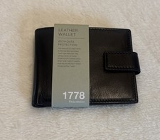 Debenhams Leather Mans Black