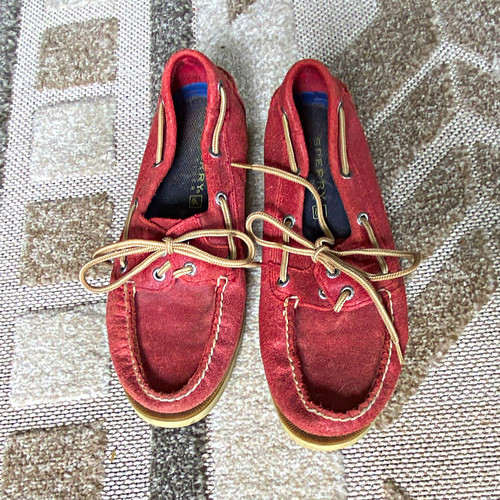 Sperry men size red - men’s, 8